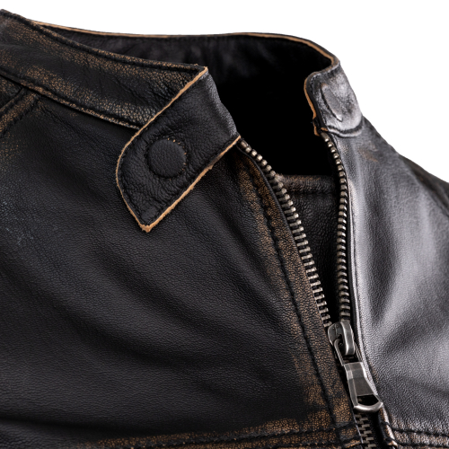 Kurtka motocyklowa skórzana damska REBELHORN HUNTER PRO LADY VINTAGE BLACK